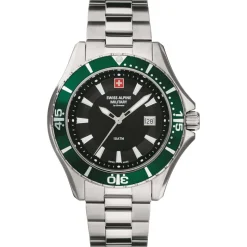 Swiss Alpine Military 7040.1134 Diver 44mm 10ATM-Heren Horloges