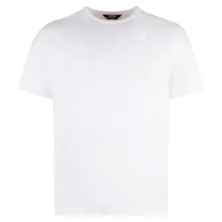 K-Way Adame katoenen T-shirt met ronde hals-Heren Shirts