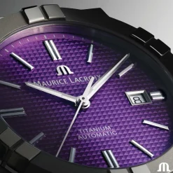 Maurice Lacroix AIKON Automatic Titanium-Heren Horloges