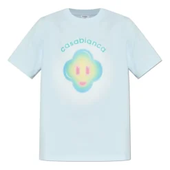 Casablanca Airbrush Smiley T-Shirt-Heren Shirts