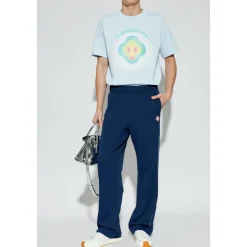 Casablanca Airbrush Smiley T-Shirt-Heren Shirts