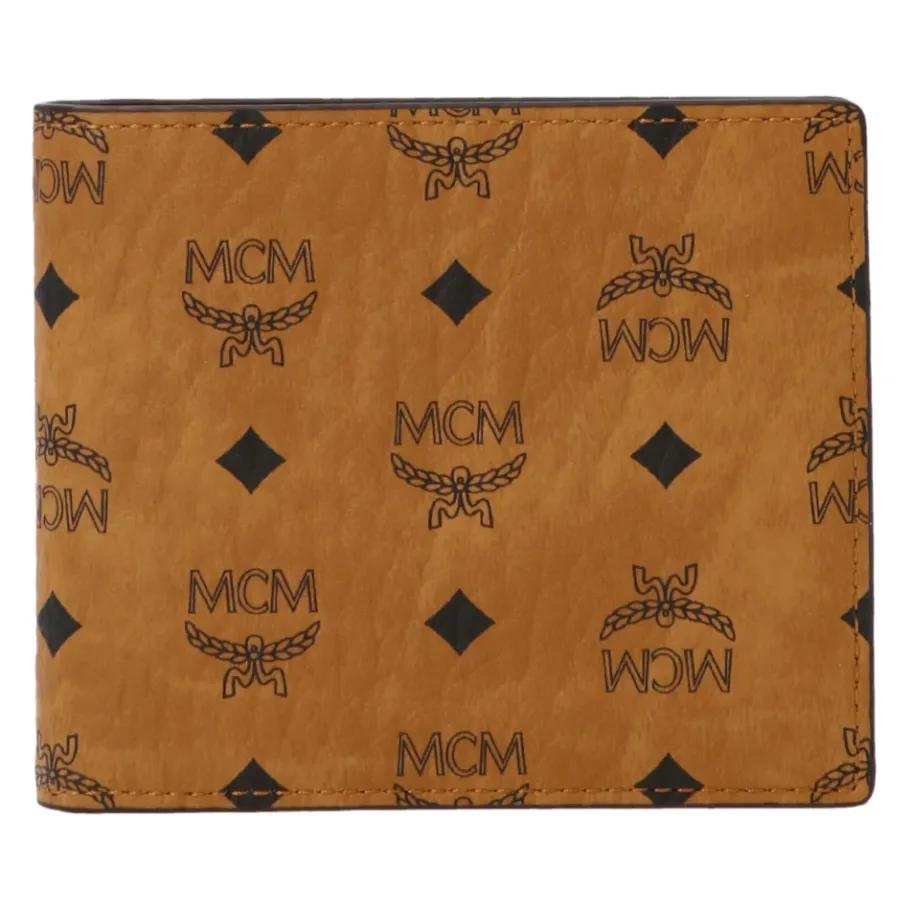 MCM All Over Leather Wallet-Heren Portefeuilles