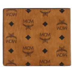 MCM All Over Leather Wallet-Heren Portefeuilles