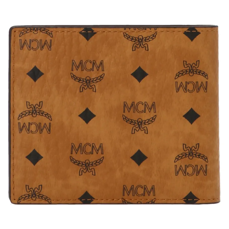 MCM All Over Leather Wallet-Heren Portefeuilles