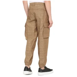 Versace Allover Cargo Broek-Heren Broeken
