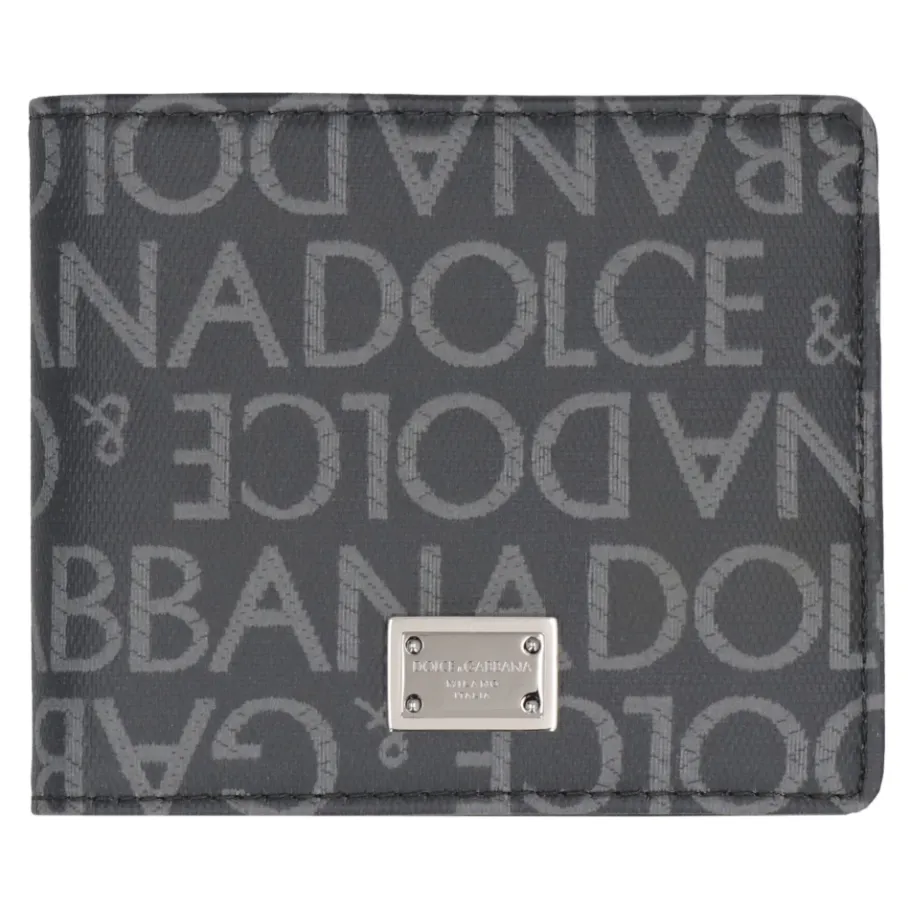 Dolce & Gabbana All-over Logo Wallet-Heren Portefeuilles