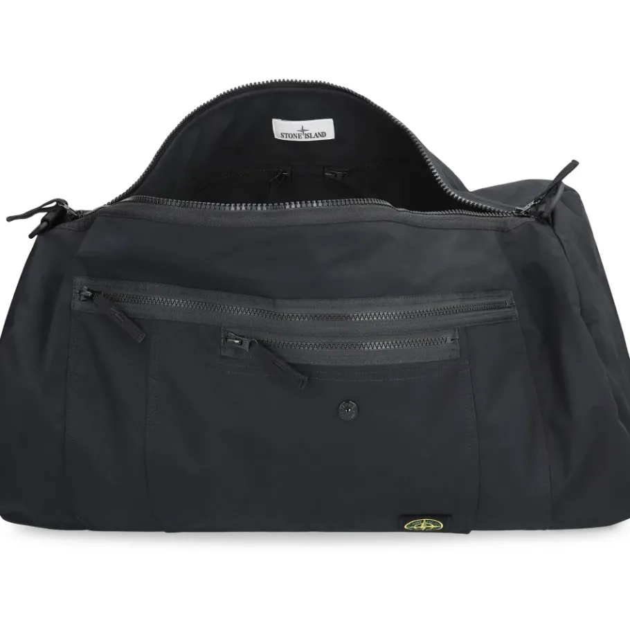 Stone Island Aluminium Tela Duffle Bag-Heren Tassen