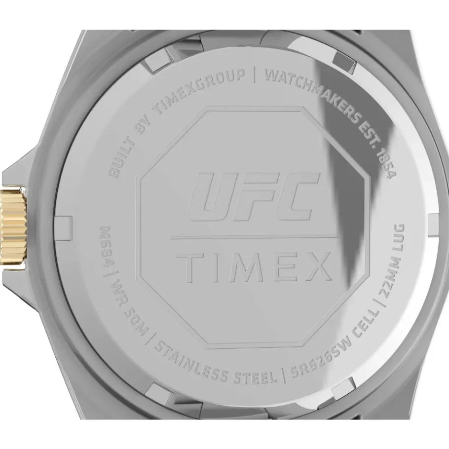 Timex Analoge Roestvrijstalen Horloge UFC Deput-Heren Horloges