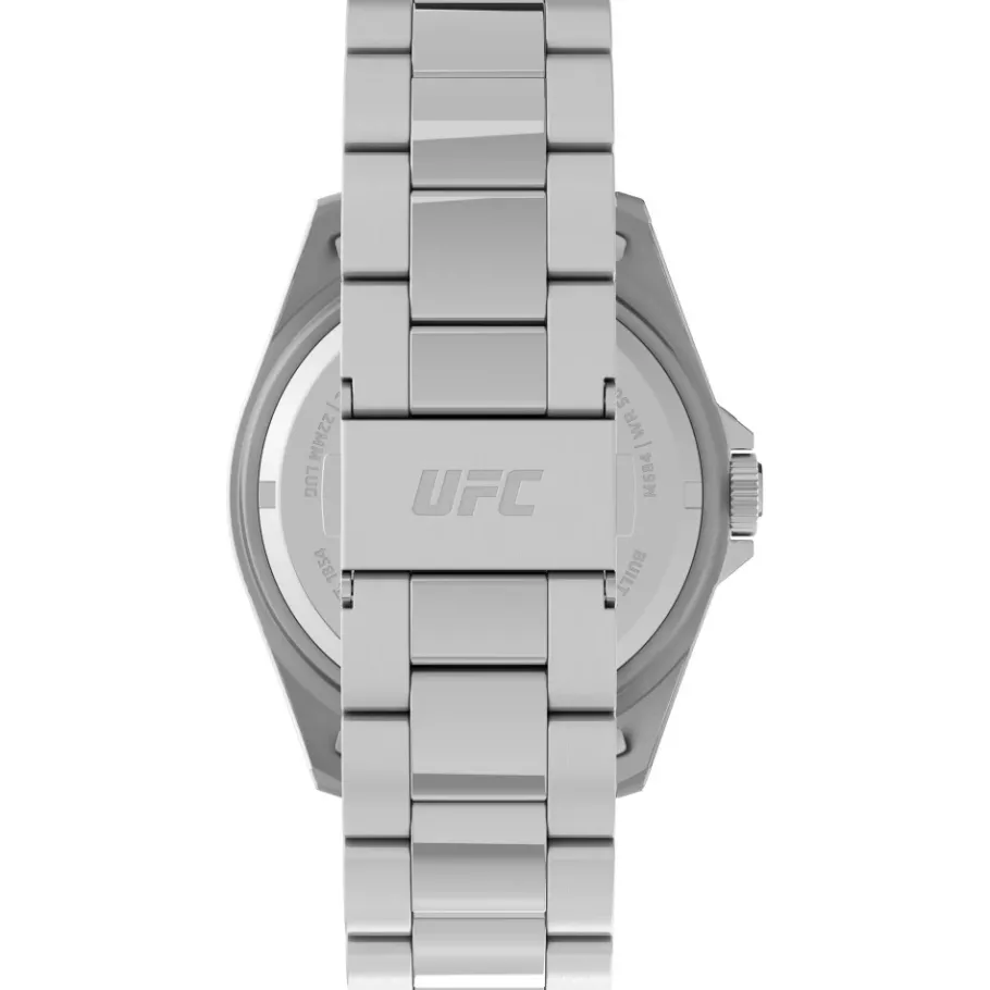 Timex Analoge Roestvrijstalen Horloge met Vouwsluiting-Heren Horloges