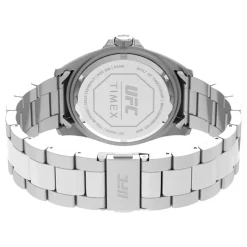 Timex Analoge Roestvrijstalen Horloge met Vouwsluiting-Heren Horloges