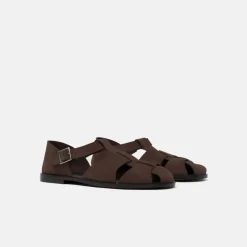 Scarosso Apollo Platte Sandaal-Heren Sandalen