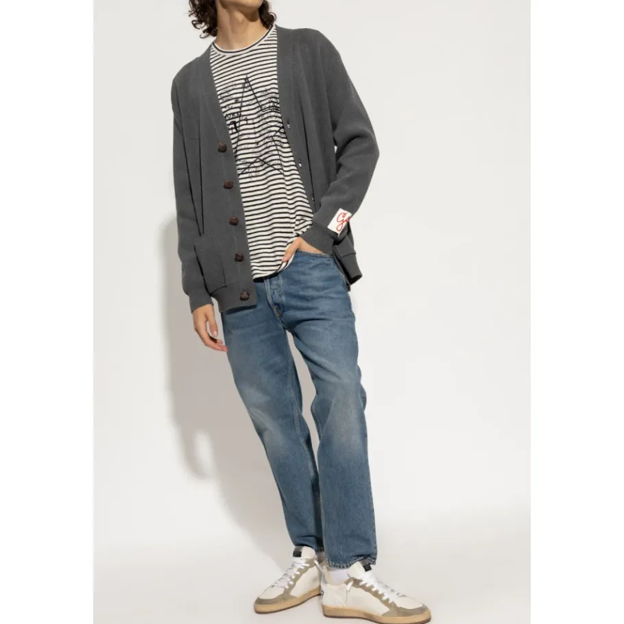 Golden Goose Appliqued Jeans-Heren Jeans