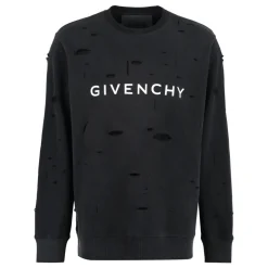 Givenchy Archetype With Destroyed Effect Sweatshirt-Heren Truien & Vesten