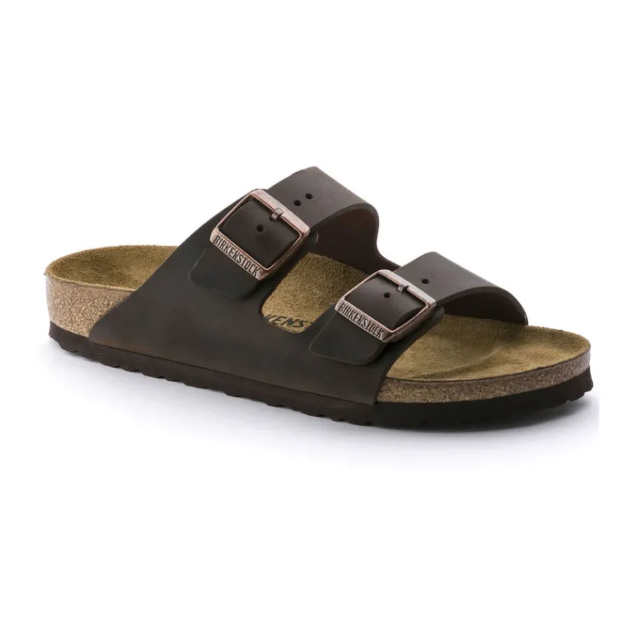 Birkenstock Arizona Geolied Leren Sandalen-Heren Slippers