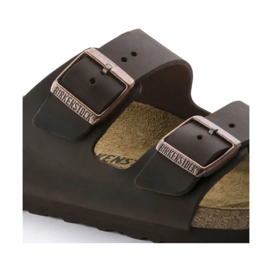Birkenstock Arizona Geolied Leren Sandalen-Heren Slippers