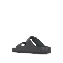 Birkenstock Arizona lederen slippers-Heren Slippers