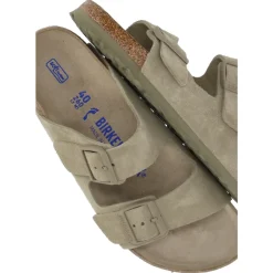 Birkenstock Arizona Soft Footbed Suède Sandalen-Heren Slippers
