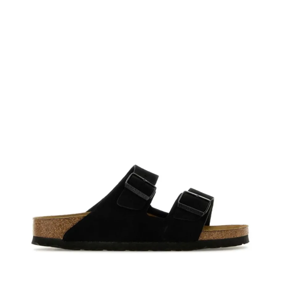 Birkenstock Arizona Suède Leren Sandalen-Heren Slippers