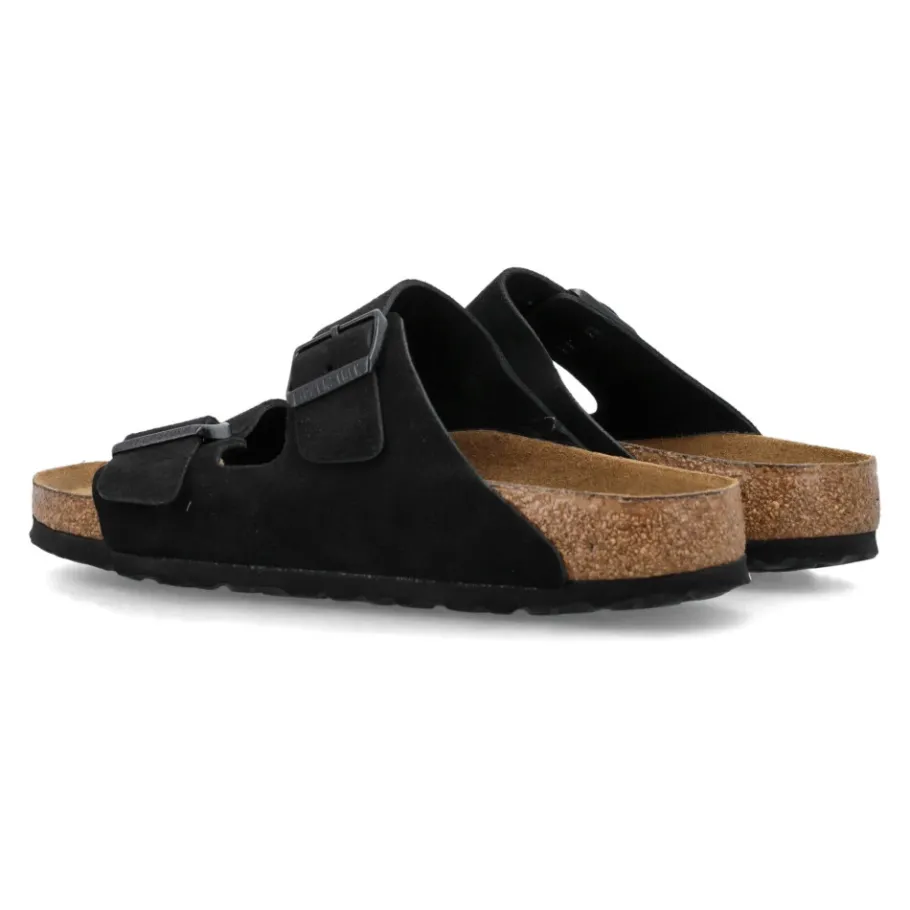 Birkenstock Arizona Suède Leren Sandalen-Heren Slippers