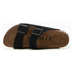 Birkenstock Arizona Suède Leren Sandalen-Heren Slippers