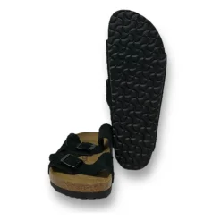 Birkenstock Arizona Suède Leren Sandalen-Heren Slippers