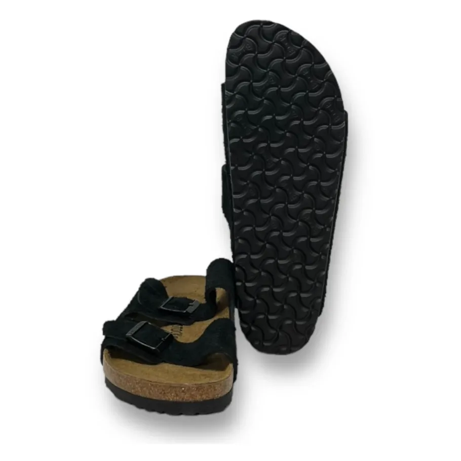 Birkenstock Arizona Suède Leren Sandalen-Heren Slippers