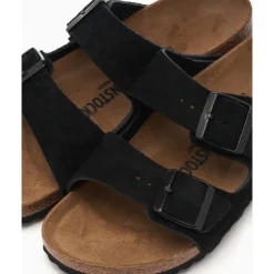 Birkenstock Arizona Suède Leren Sandalen-Heren Slippers
