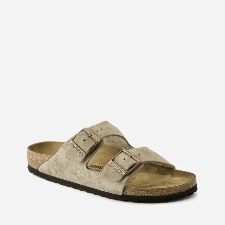 Birkenstock Arizona Suède Sandalen Normaal-Heren Slippers