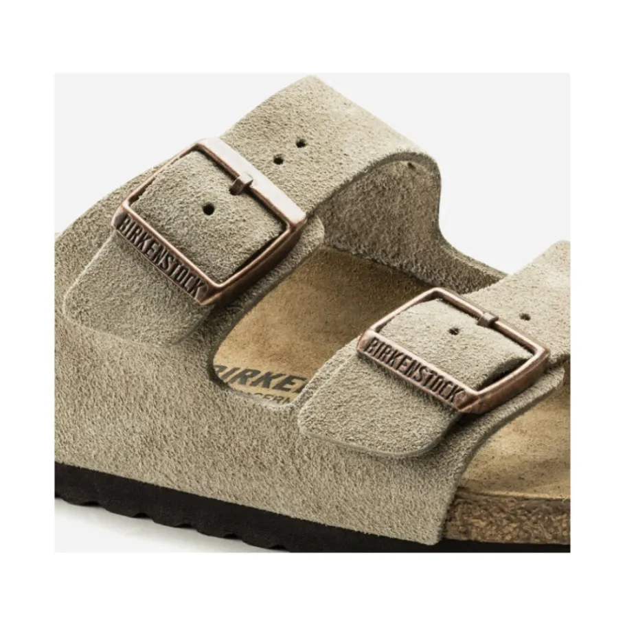 Birkenstock Arizona Suède Sandalen Normaal-Heren Slippers