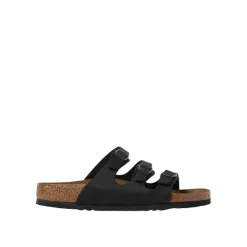 Birkenstock Arizona ThreeStrap Leather Sandals-Heren Slippers