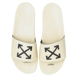 Off White Arrow Slides-Heren Slippers