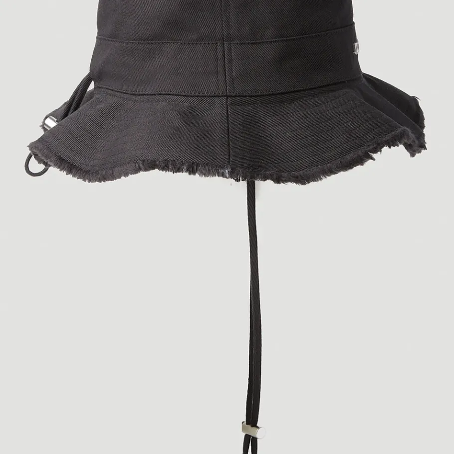 Jacquemus Artisjokhoed met kinband-Heren Hoeden