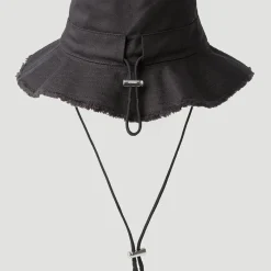 Jacquemus Artisjokhoed met kinband-Heren Hoeden