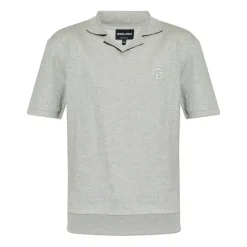Giorgio Armani ASV Katoen Interlock Poloshirt-Heren Shirts