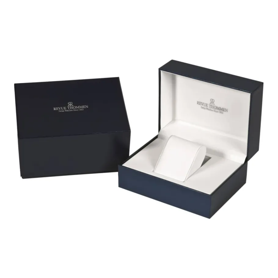 Revue Thommen Automatisch Duikhorloge Blauwe Lunette-Heren Horloges