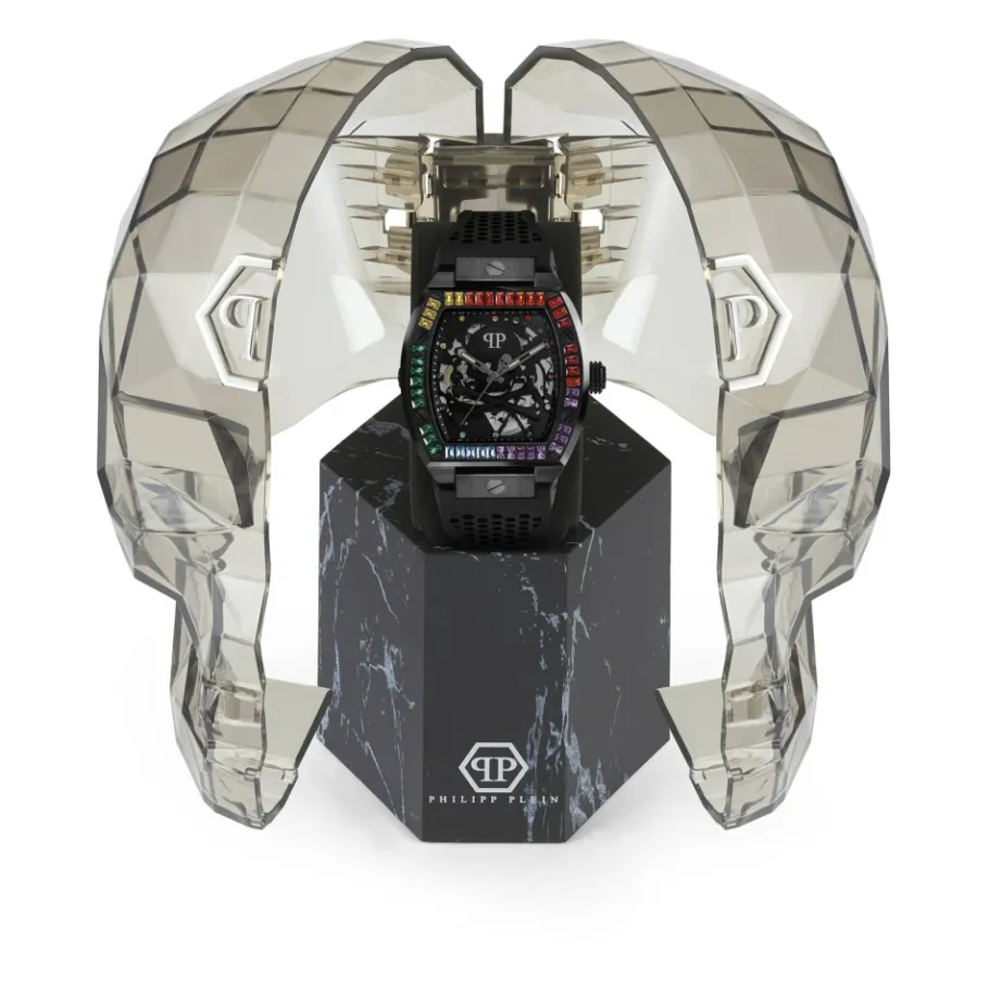Philipp Plein Automatisch herenhorloge The $keleton Rainbow PWBAA0621-Heren Horloges