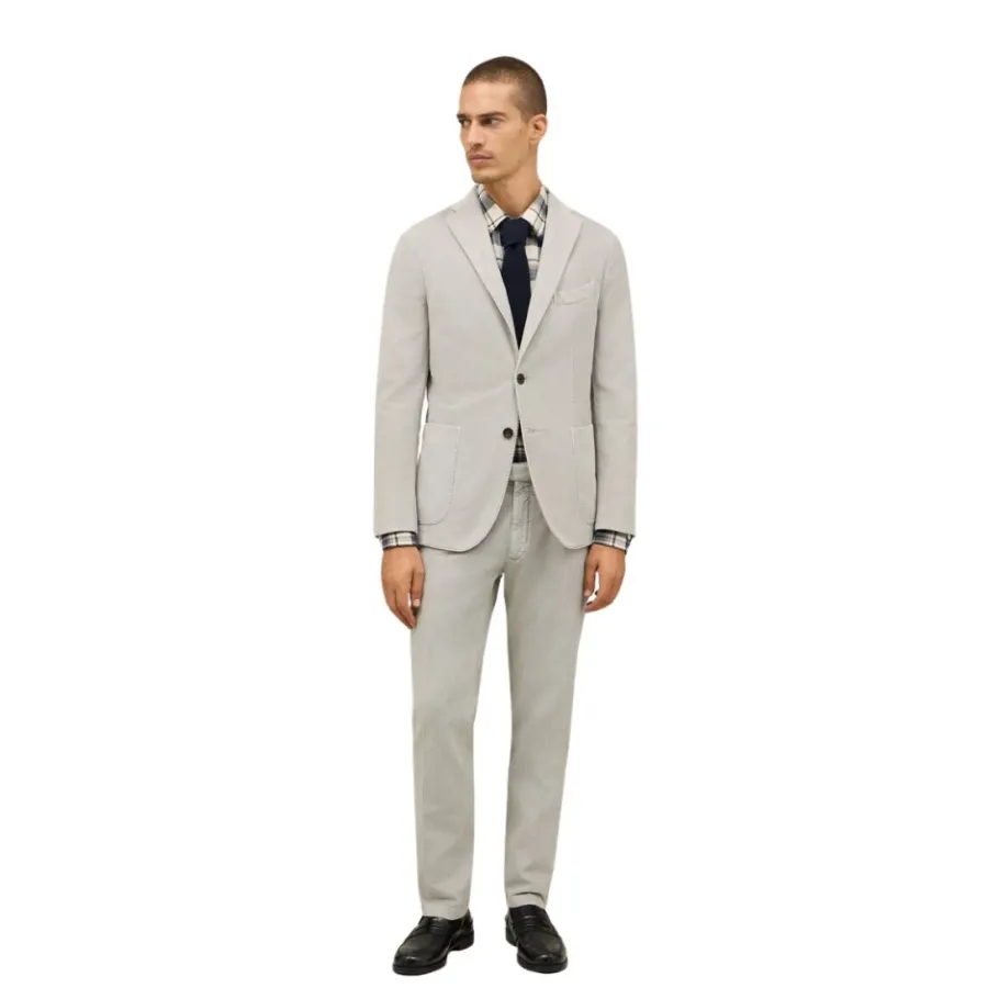 Boglioli Baby Corduroy K-Suit-Heren Kostuums