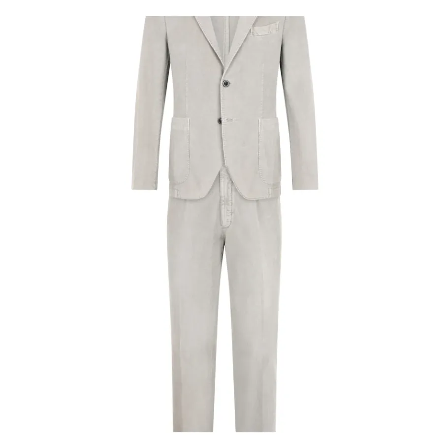 Boglioli Baby Corduroy K-Suit-Heren Kostuums