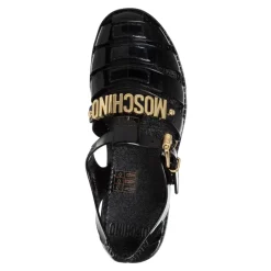 Moschino Band Sluiting Effen Jelly Sandalen-Heren Sandalen