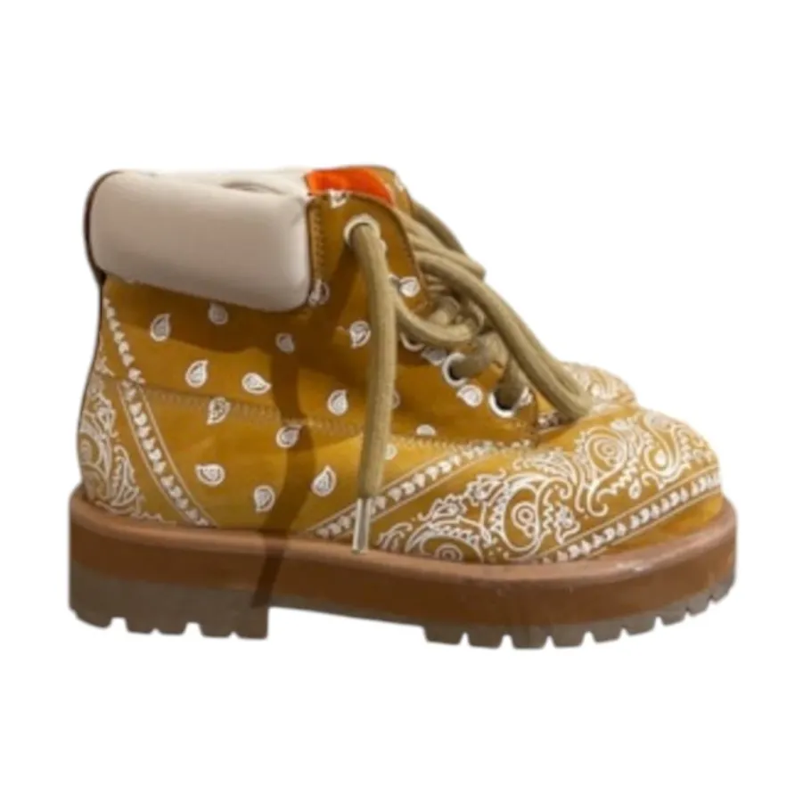 PDF Bandana-print High Top Sneakers-Heren Snowboots