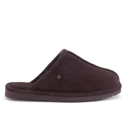 Warmbat Barron Heren Suède Pantoffels-Heren Pantoffels