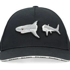Palm Angels Baseball cap Broken Shark-Heren Petten