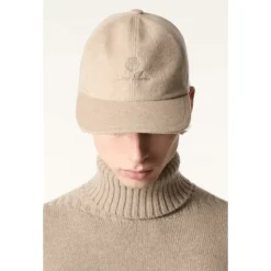 Loro Piana Baseball Cap Cashmere - Storm System®-Heren Petten