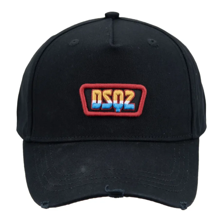 Dsquared2 Baseballpet met Geborduurd Logo-Heren Petten
