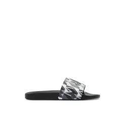 Moncler Basile rubberen slides-Heren Slippers