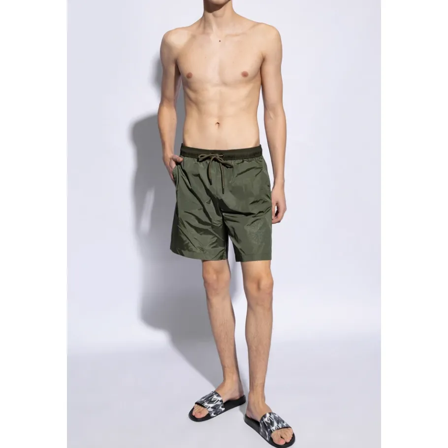 Moncler Basile rubberen slides-Heren Slippers