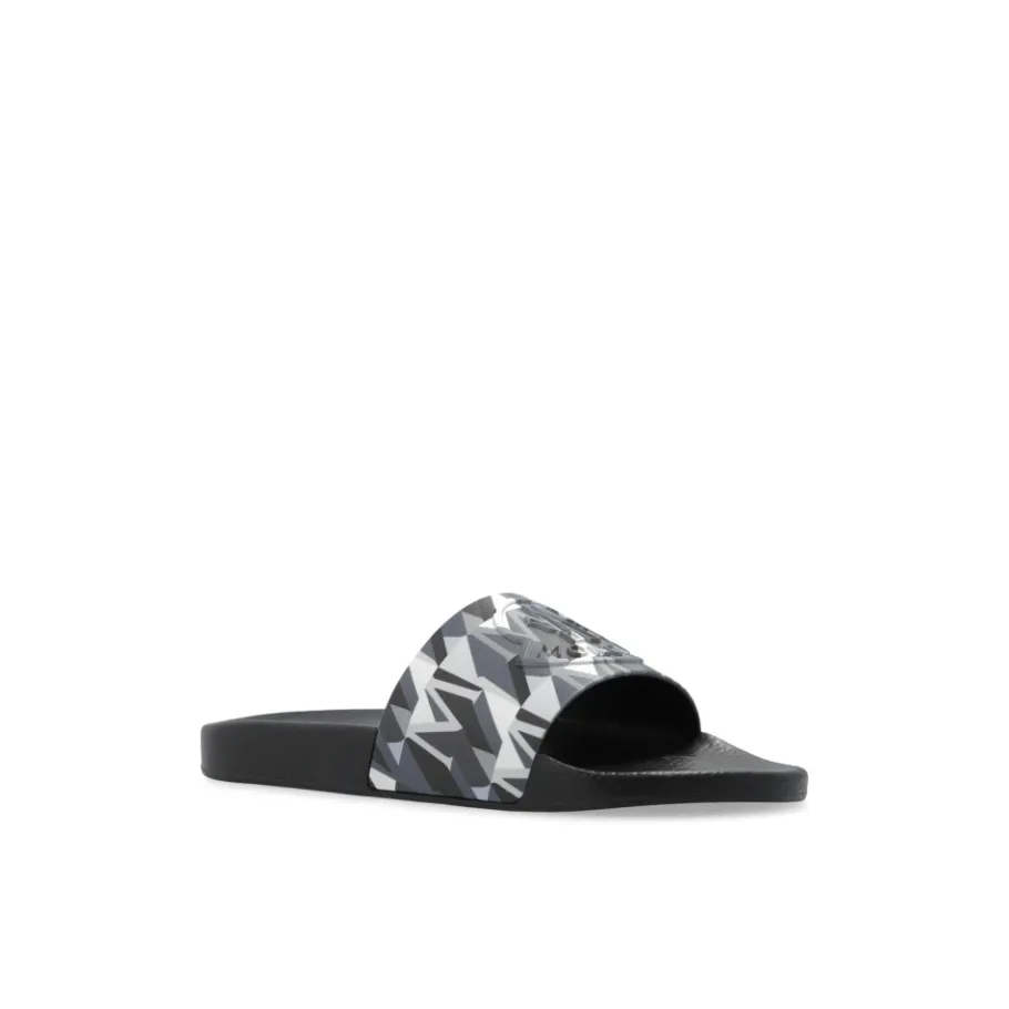 Moncler Basile rubberen slides-Heren Slippers