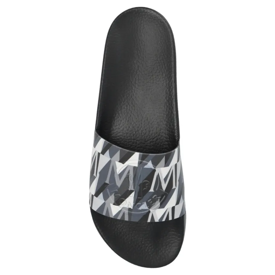 Moncler Basile rubberen slides-Heren Slippers