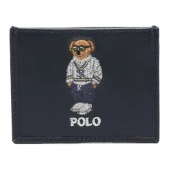 Polo Ralph Lauren Bear Leather Card Case-Heren Portefeuilles