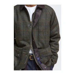 Barbour Bedale Check Wool Jacket-Heren Jassen